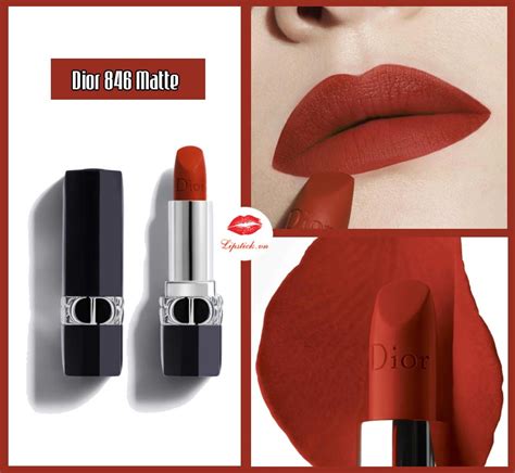 dior 846 concorde matte|christian Dior red color.